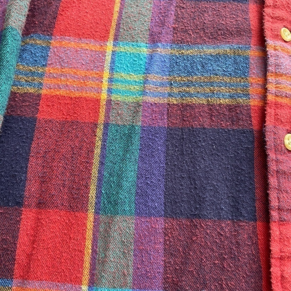 Peterborough Row rare vintage flannel size Large - Picture 7 of 11